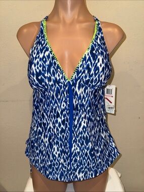 NWT Beach Diva Tankini set size 8/10